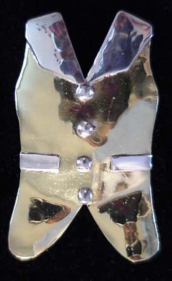 large vest Pin