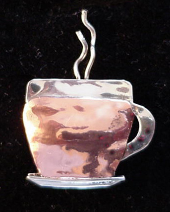 Small Coffee Cup Pin